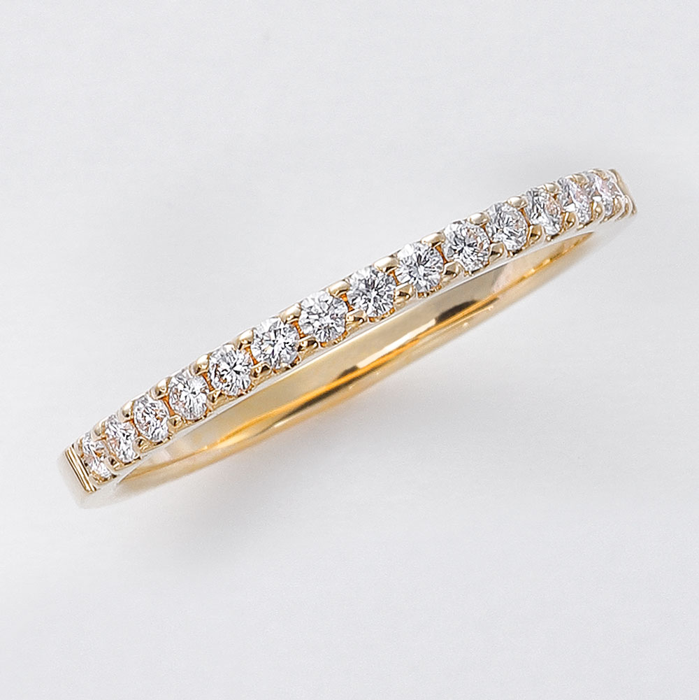 ハーフエタニティ エタニティリング | 岡山・広島の結婚指輪・婚約指輪